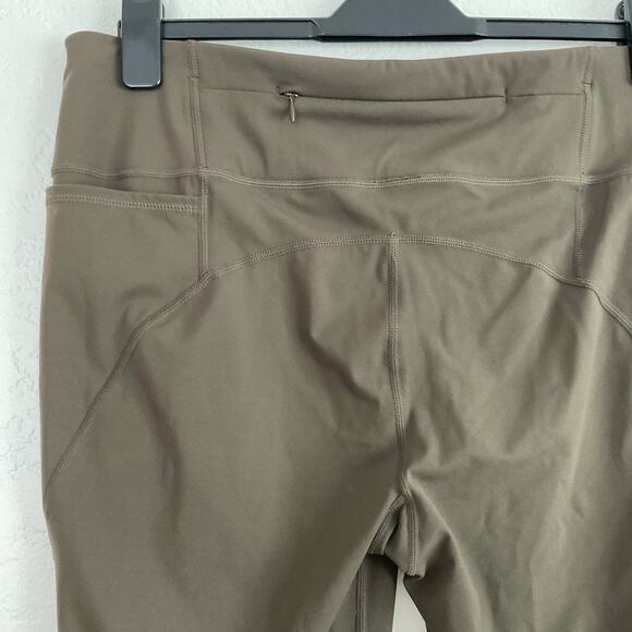 Sweaty Betty The Power 7/8 Olive Workout Leggings XXL - Picture 6 of 11